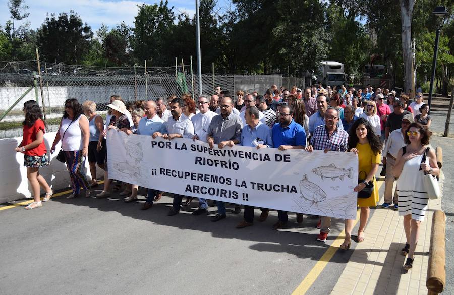 Riofrío reivindica su trucha, de la que era el principal productor nacional