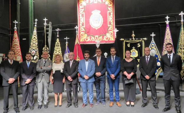 La nueva Agrupación de Hermandades afronta su mandato con ganas de "seguir engrandeciendo la Semana Santa"