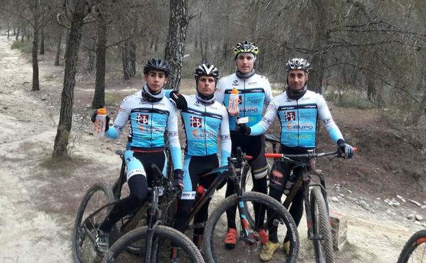 Moclín estrena club ciclista con primeros puestos en las competiciones andaluzas