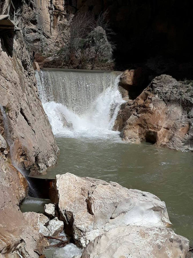 Reabren la conocida Ruta del Gollizno de Moclín tras los destrozos del temporal
