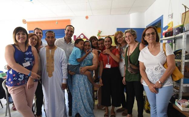 El primer verano lojeño de Mohamed y Brahim