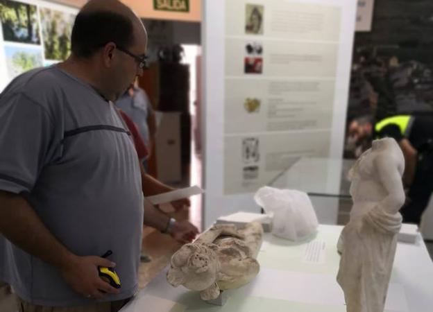 La Villa de Salar expone su Venus Púdica, la última 'joya' de su rico yacimiento romano