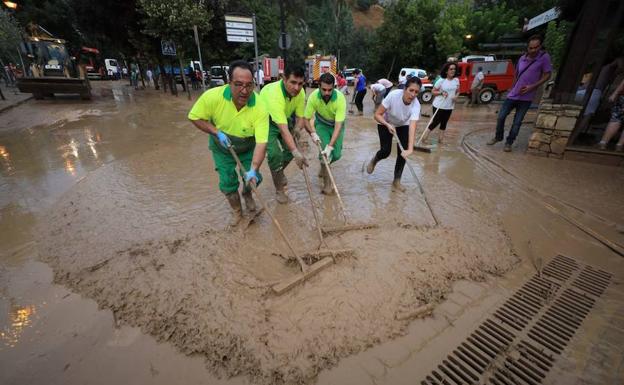 Los vecinos de Riofrío intentan volver a la normalidad