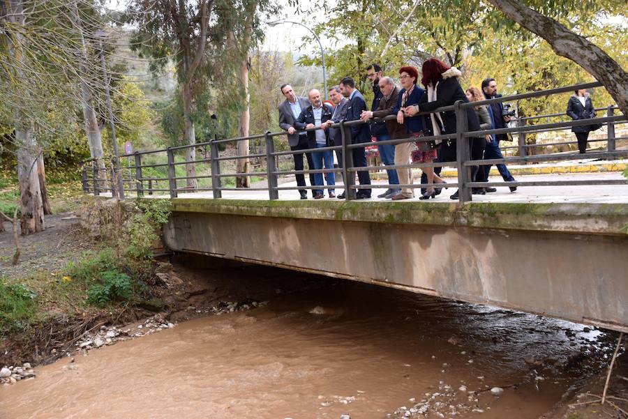 La Diputación pagará la mitad de los gastos de adecentamiento de Riofrío tras la riada