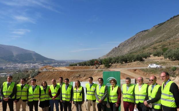 La consejera de Fomento visita la carretera de Ventorros, que mejorará en seguridad tras años de reivindicaciones