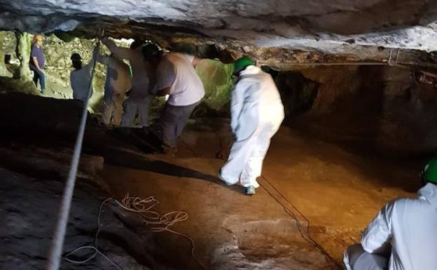 Jóvenes voluntarios de todo el mundo vuelven este verano a estudiar la Cueva de Malalmuerzo de Moclín