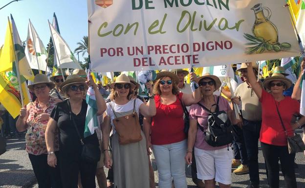 Moclín se moviliza para defender al sector olivarero, fundamental para los vecinos