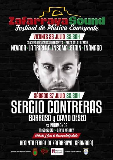 Sergio Contreras encabeza el cartel del IV Zafarraya Sound, escaparate de las bandas emergentes