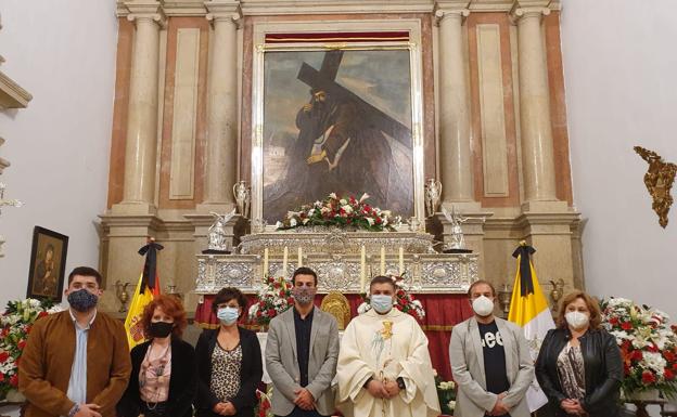 Moclín, mañana sin su multitudinaria romería, organiza un mes de actos para venerar al Cristo del Paño en grupos reducidos