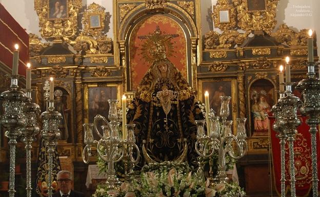 Maracena conmemora el bicentenario de la llegada de la Virgen de los Dolores