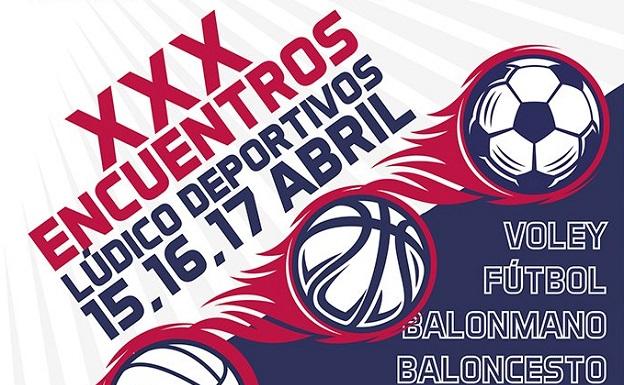 Finaliza el plazo para inscribirse en los Encuentros Lúdico Deportivos