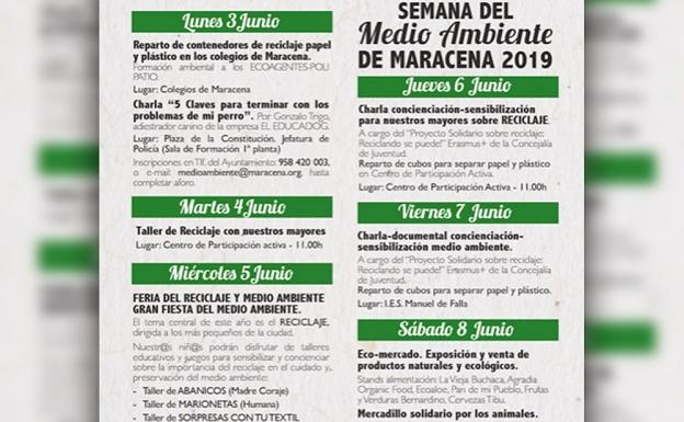 Maracena celebra su Semana por el Medio Ambiente