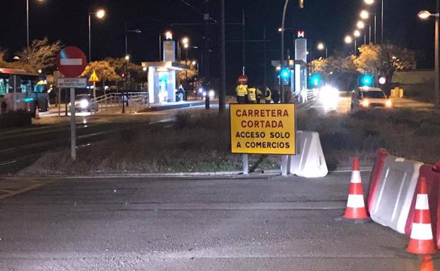 Corte de tráfico parcial en el Camino de Albolote y el Metropolitano