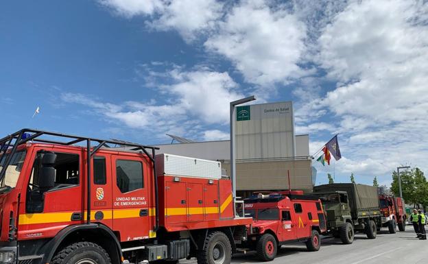 Continúan los trabajos de desinfección en Maracena