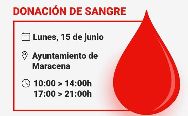 Campaña de donación de sangre en Maracena
