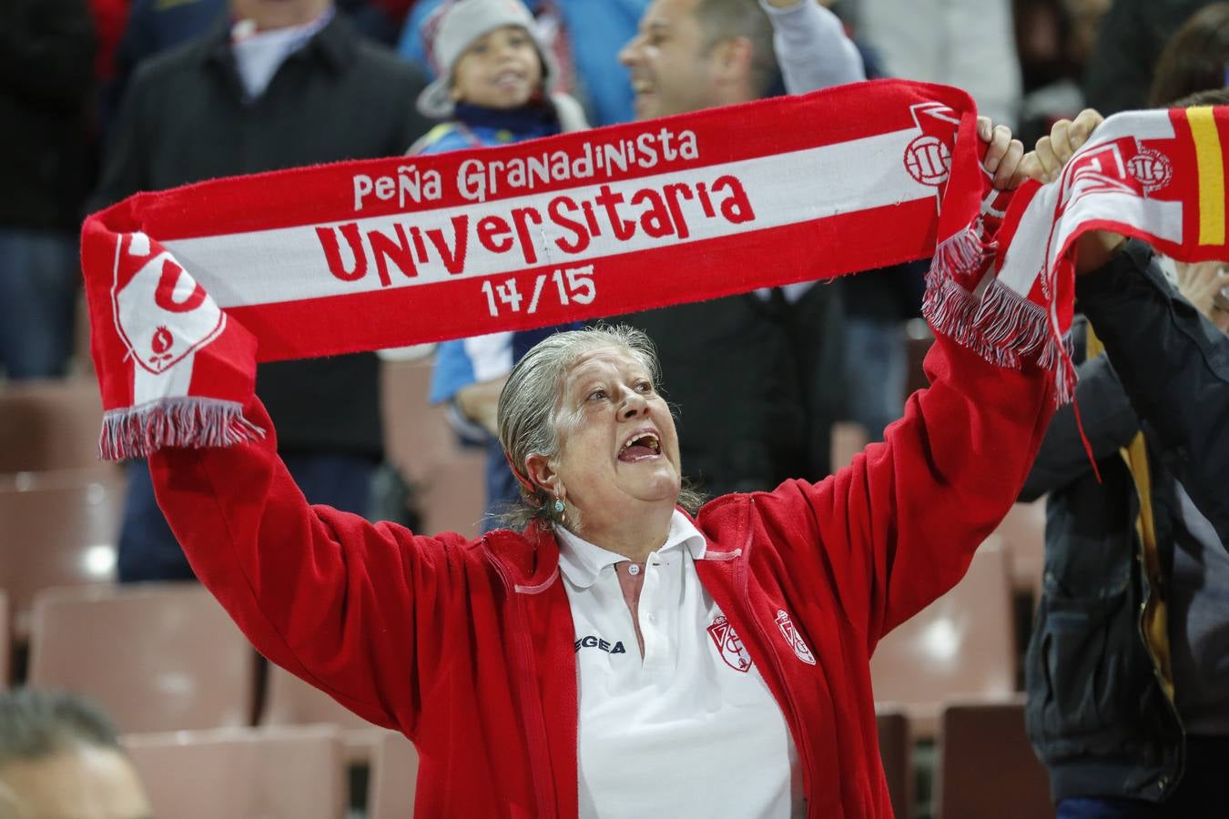 El ambiente en Los Cármenes en el Granada-Leganés