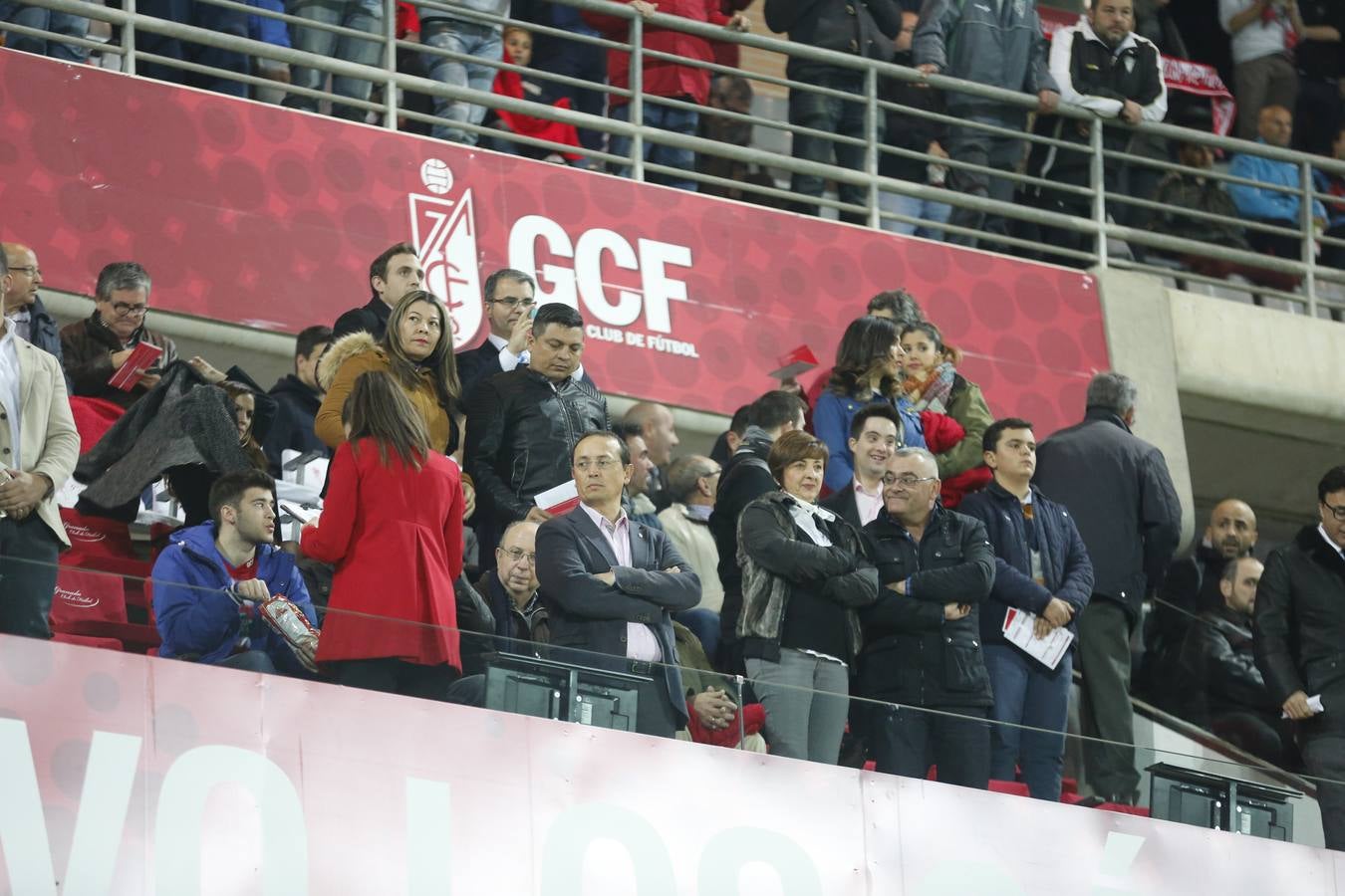 El ambiente en Los Cármenes en el Granada-Leganés