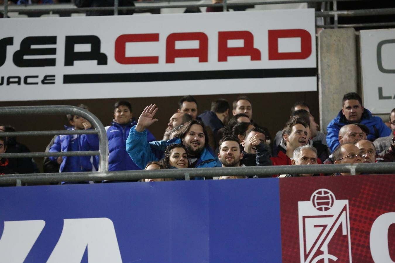 El ambiente en Los Cármenes en el Granada-Leganés