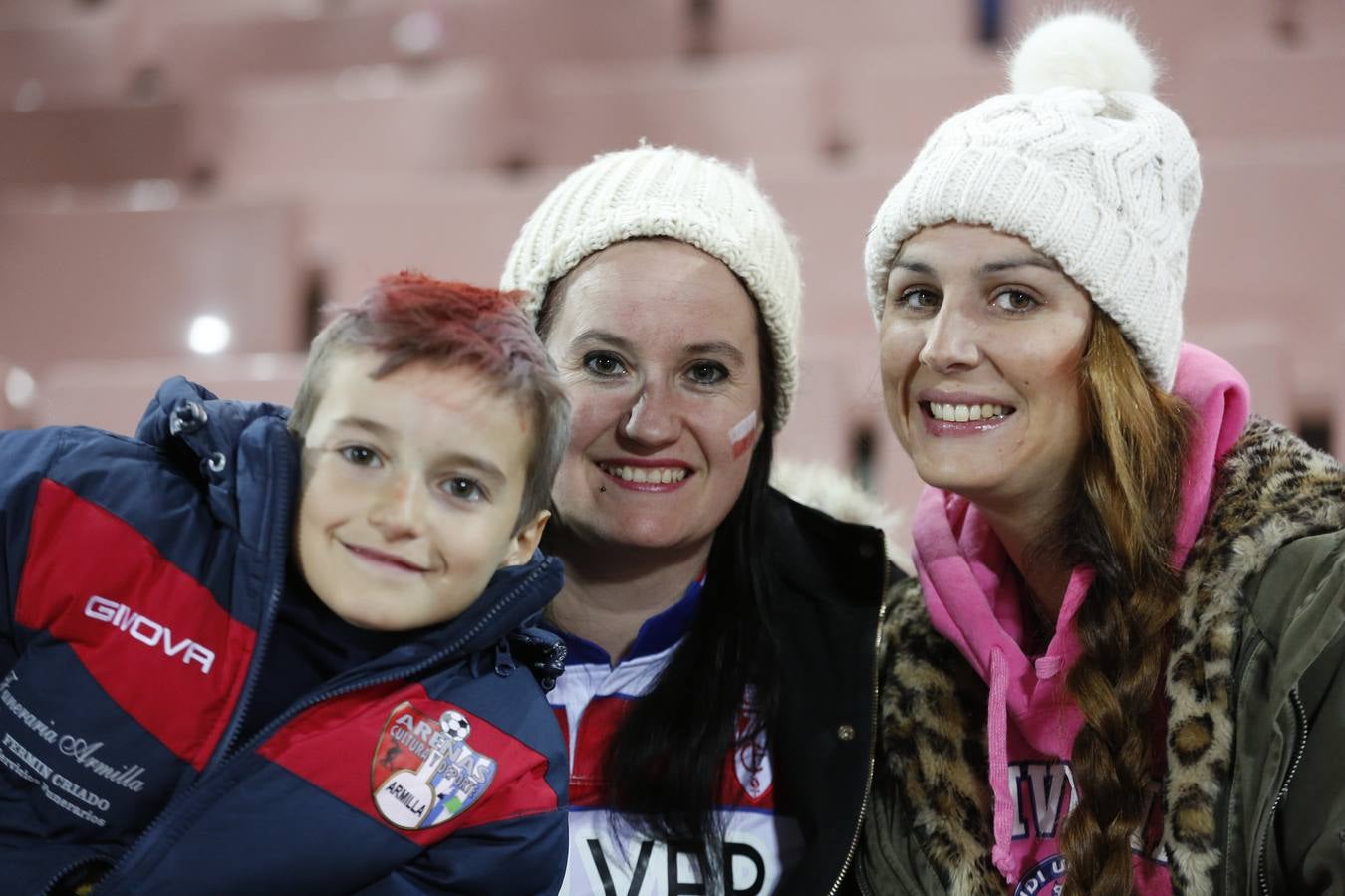 El ambiente en Los Cármenes en el Granada-Leganés