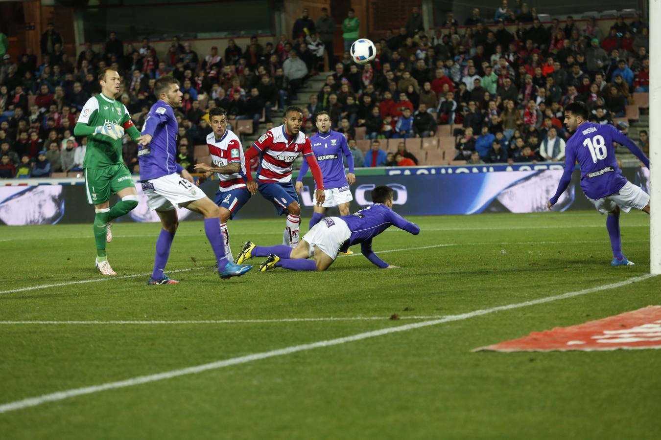 Las jugadas en el Granada-Leganés