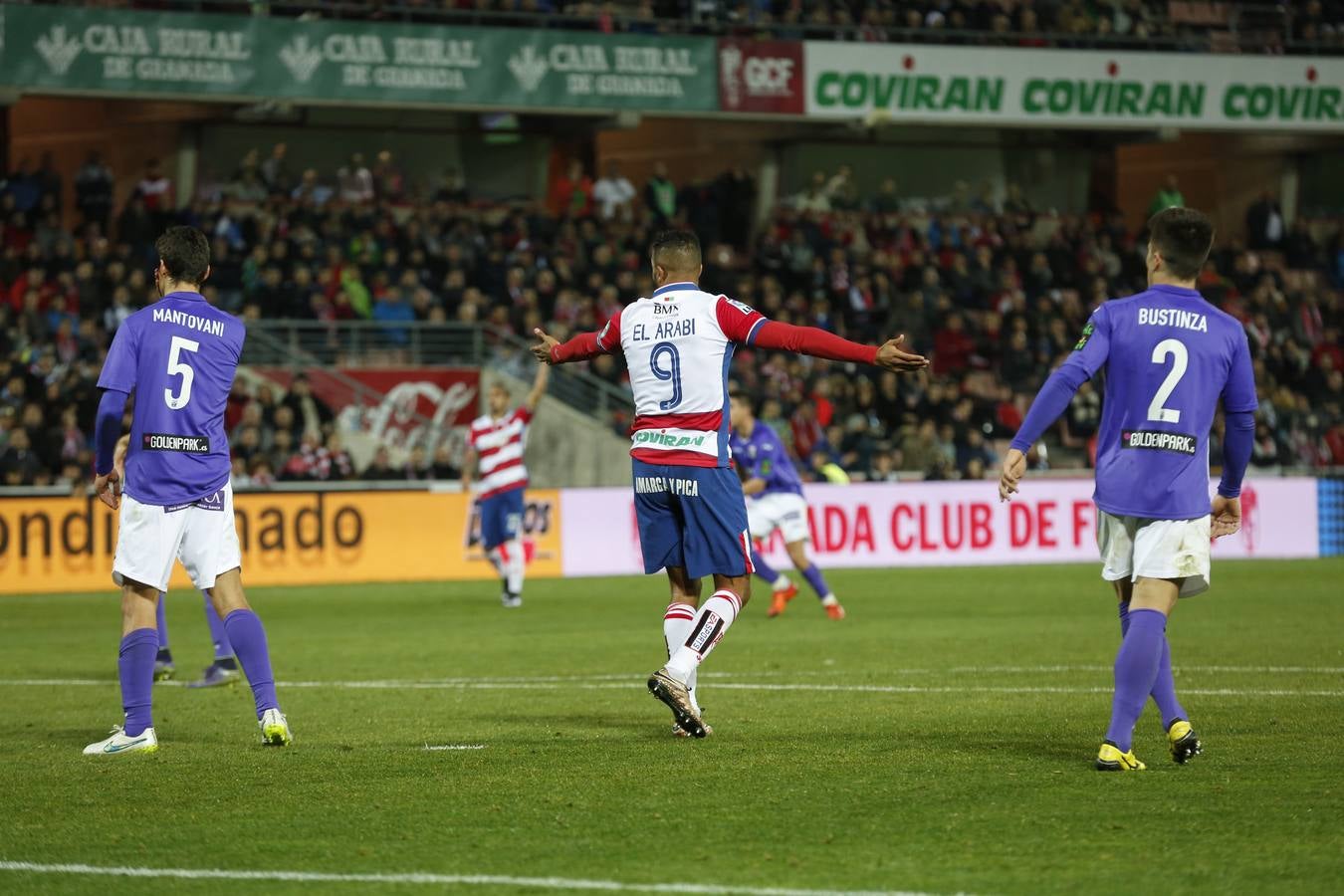 Las jugadas en el Granada-Leganés