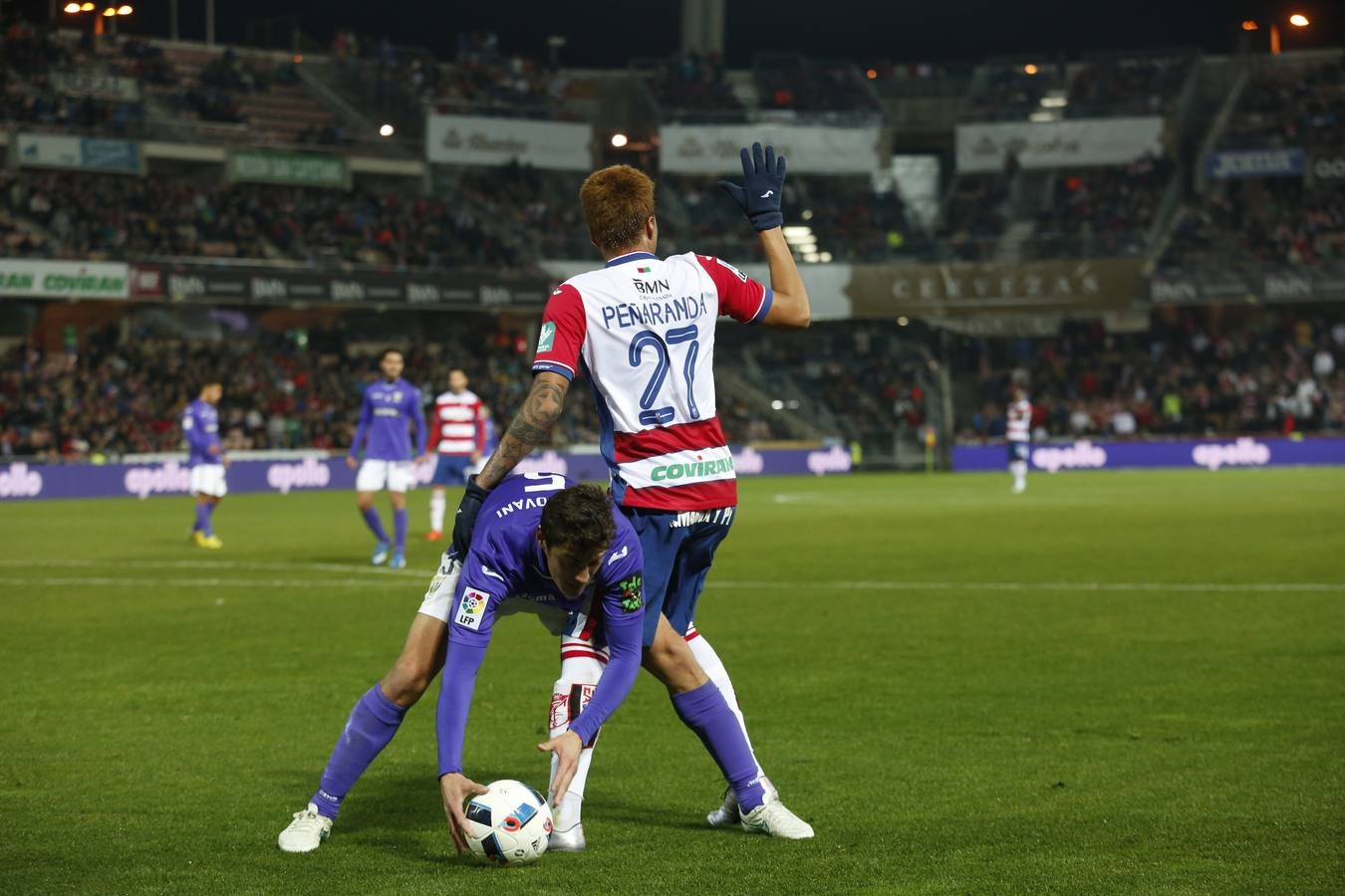 Las jugadas en el Granada-Leganés