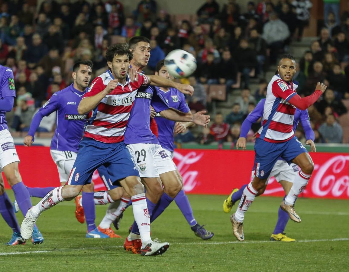 Las jugadas en el Granada-Leganés