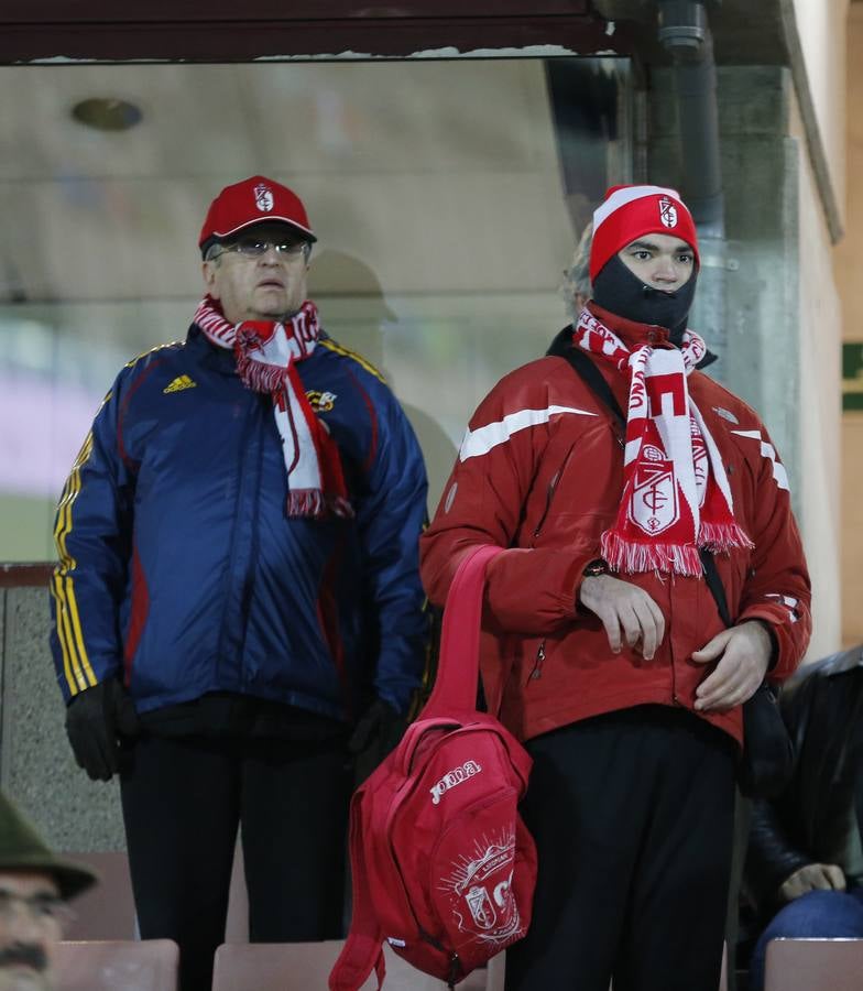 La afición en los Cármenes durante el Granada - Valencia