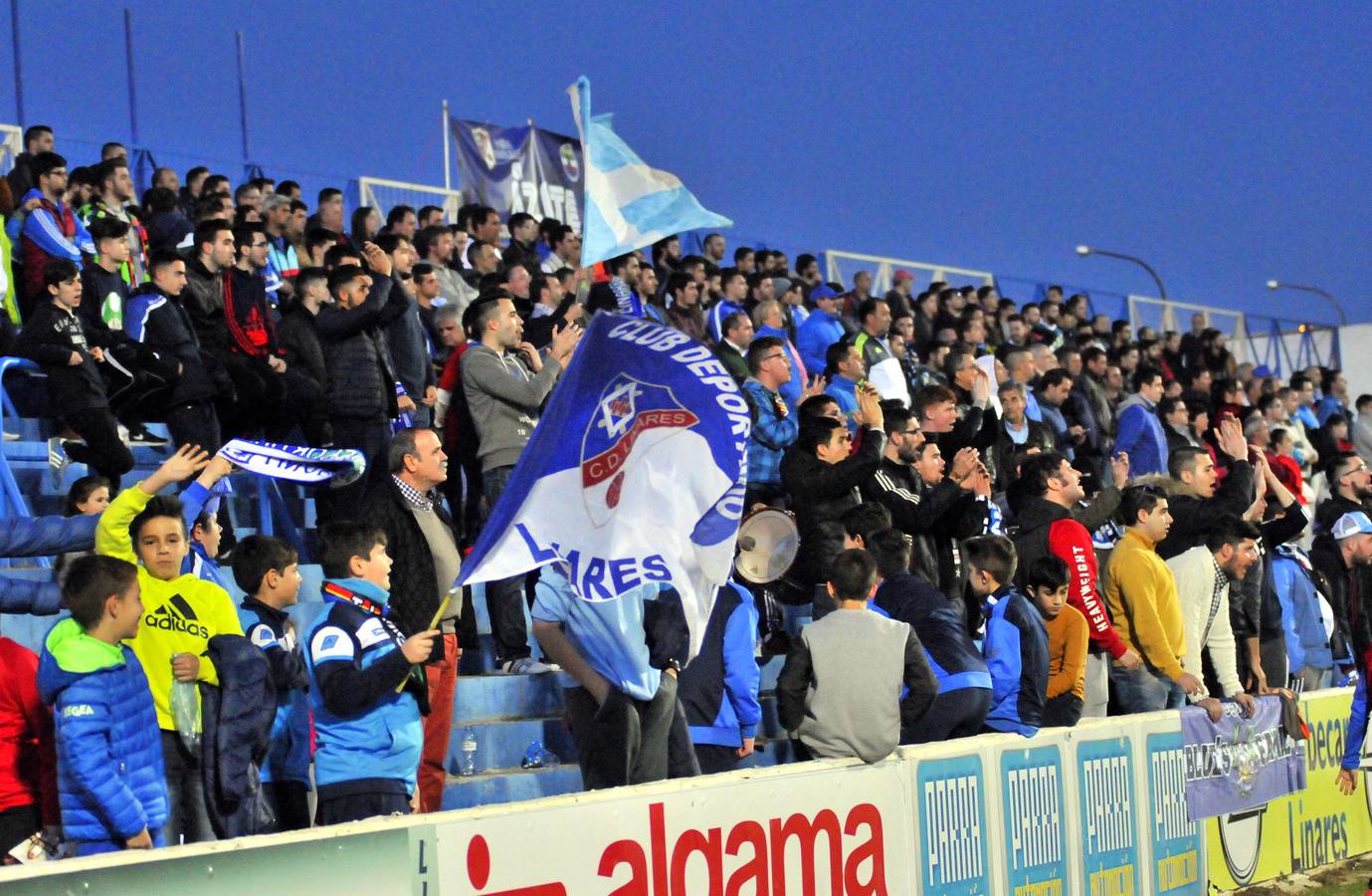 Las mejores imágenes del partido del Linares ante el Algeciras