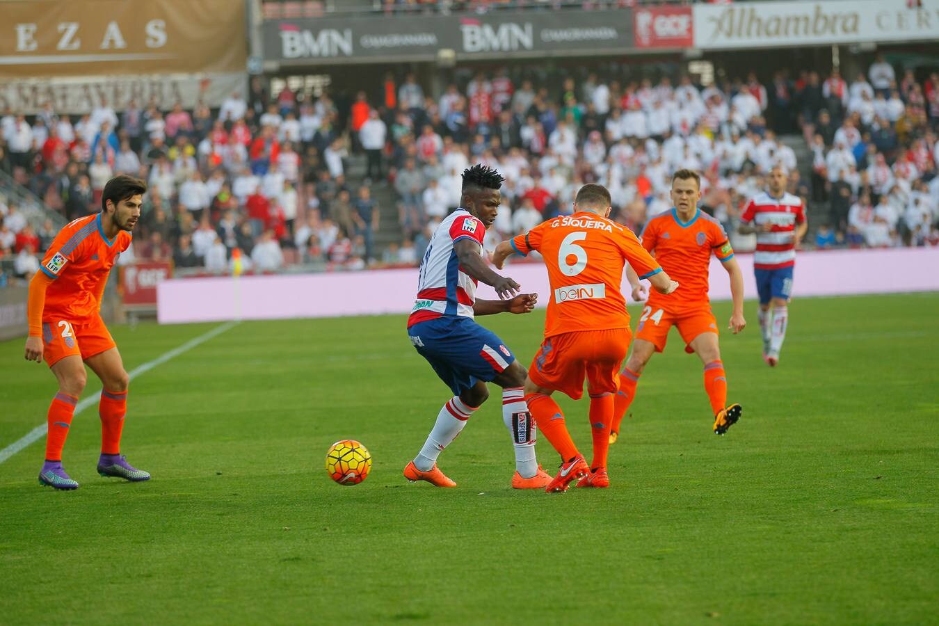 Las jugadas del encuentro Granada CF - Valencia