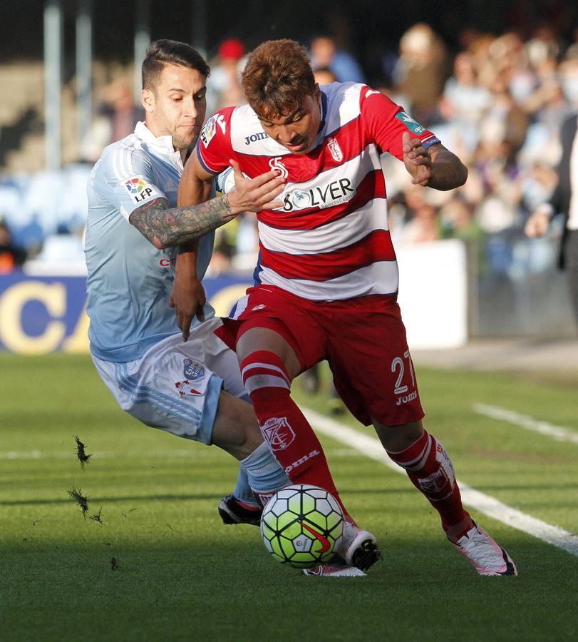 El talento de Nolito y Aspas priva a un buen Granada de puntuar en Balaídos