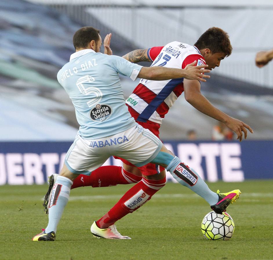 El talento de Nolito y Aspas priva a un buen Granada de puntuar en Balaídos