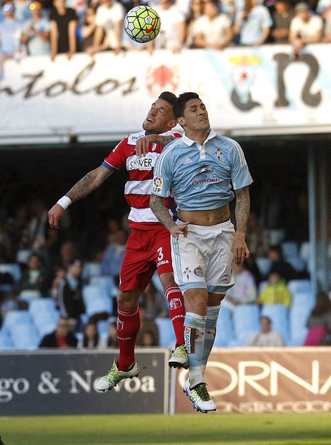 El talento de Nolito y Aspas priva a un buen Granada de puntuar en Balaídos