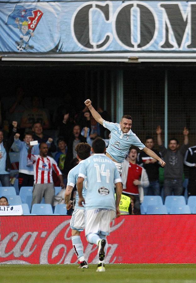 El talento de Nolito y Aspas priva a un buen Granada de puntuar en Balaídos