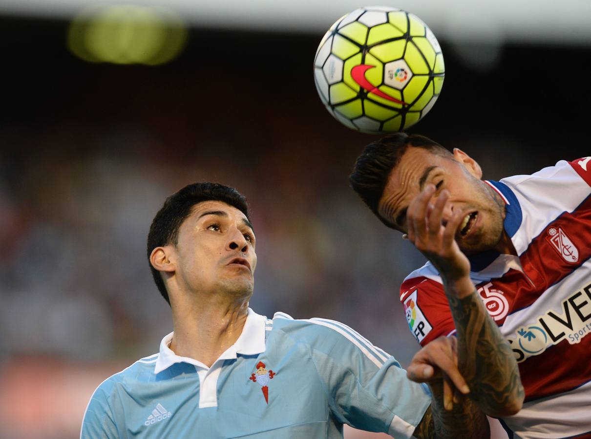 El talento de Nolito y Aspas priva a un buen Granada de puntuar en Balaídos