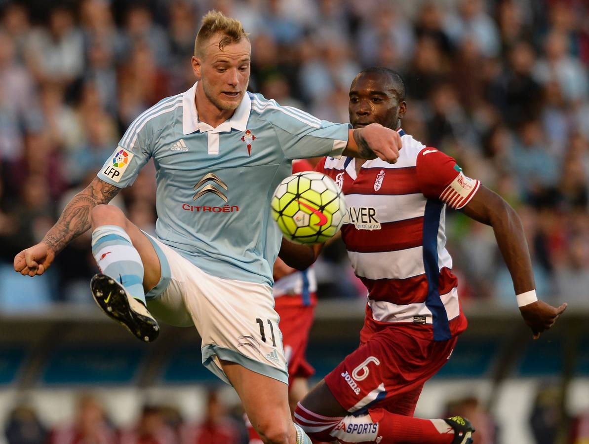 El talento de Nolito y Aspas priva a un buen Granada de puntuar en Balaídos