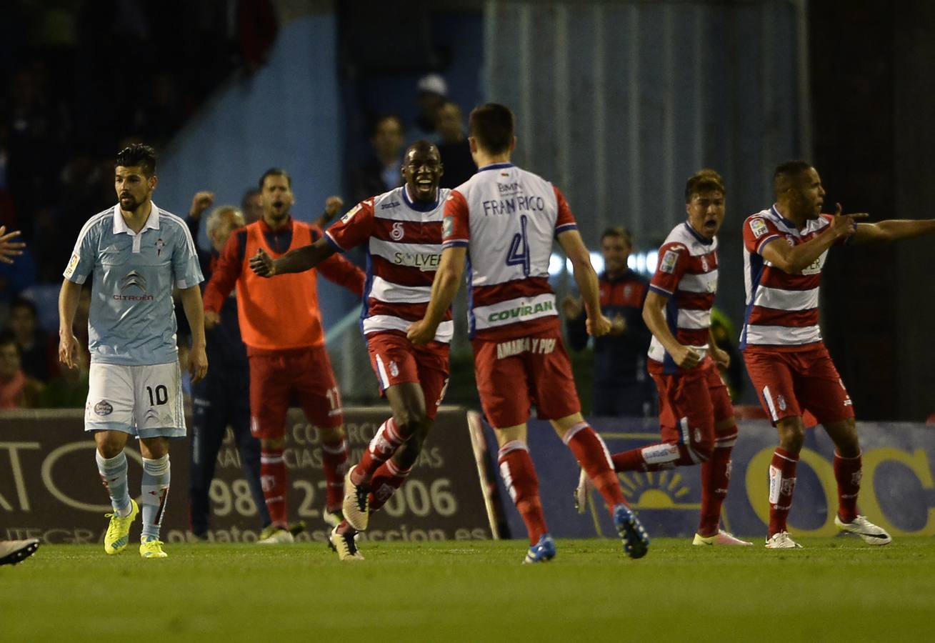 El talento de Nolito y Aspas priva a un buen Granada de puntuar en Balaídos