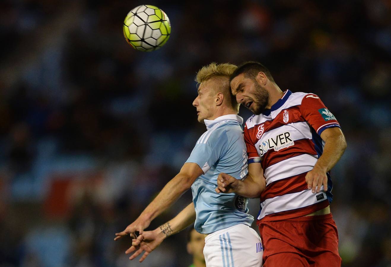 El talento de Nolito y Aspas priva a un buen Granada de puntuar en Balaídos