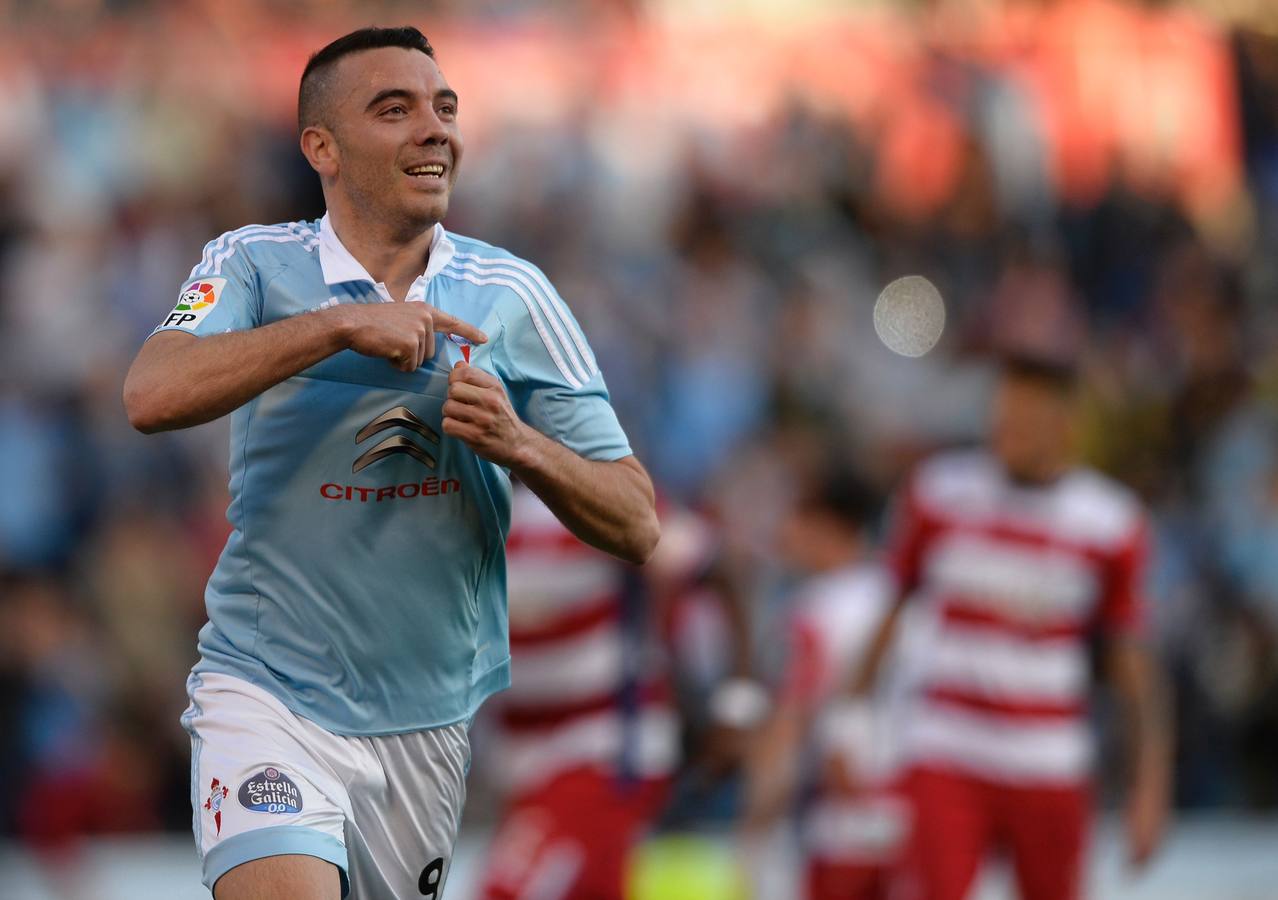 El talento de Nolito y Aspas priva a un buen Granada de puntuar en Balaídos