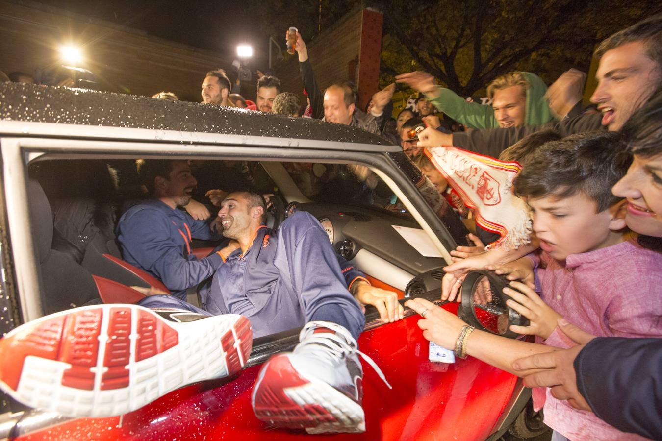 Recibidos como héroes