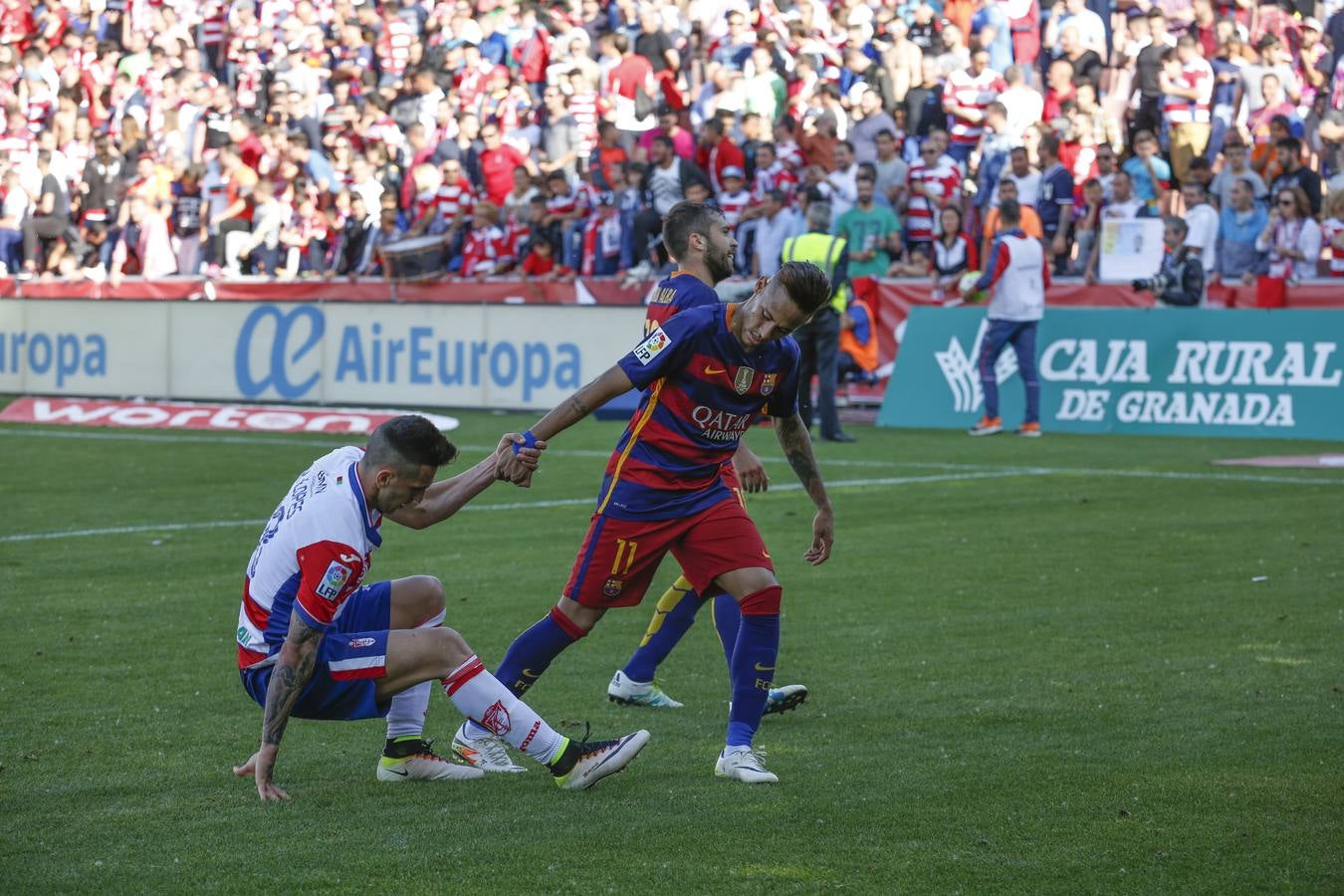 Las mejores jugadas del Granada-Barça