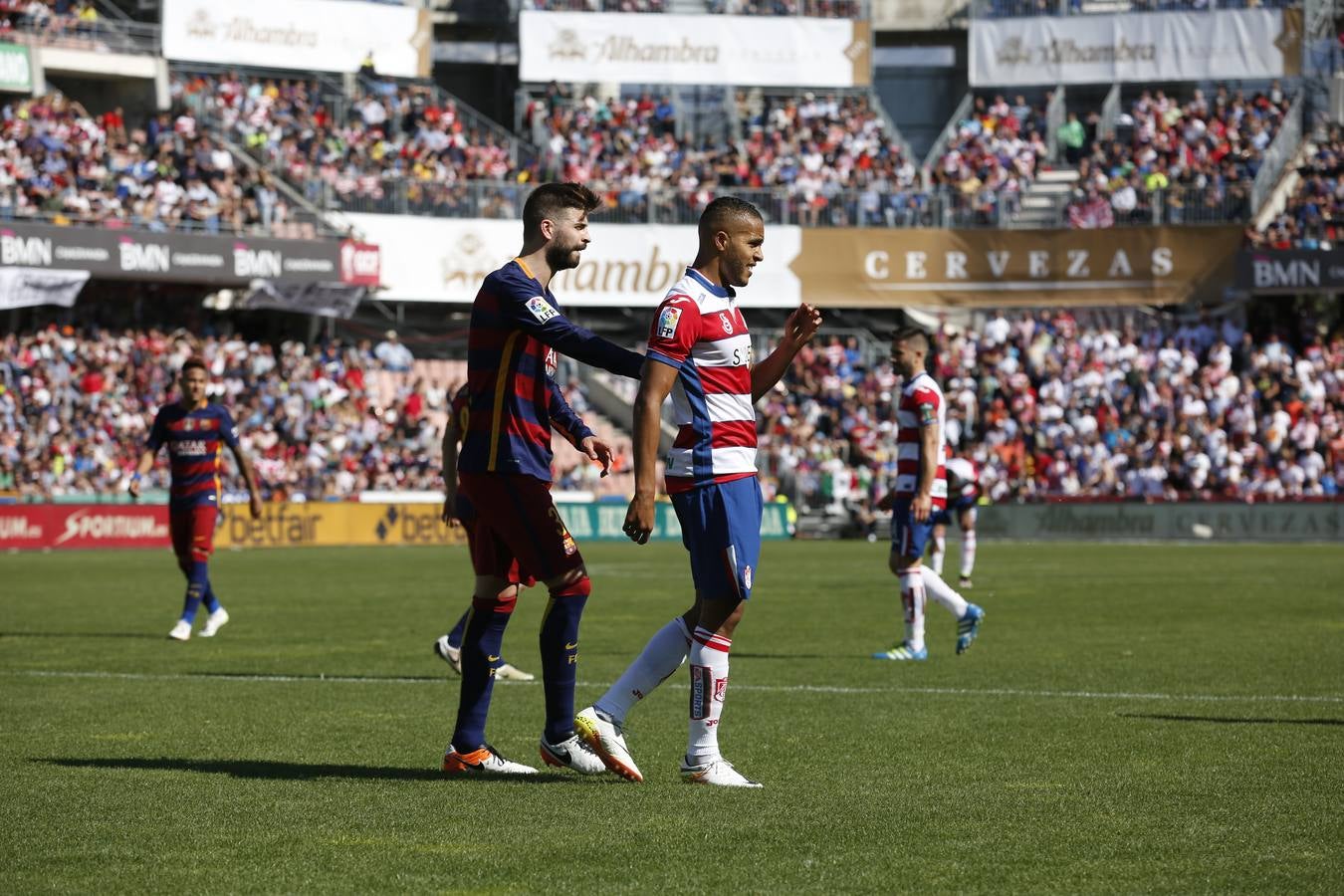 Las mejores jugadas del Granada-Barça