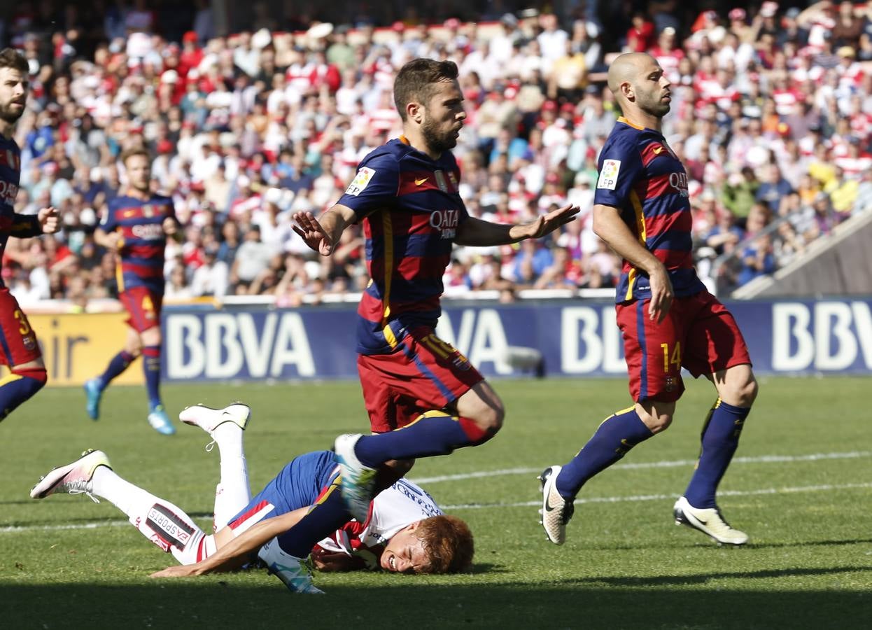 Las mejores jugadas del Granada-Barça