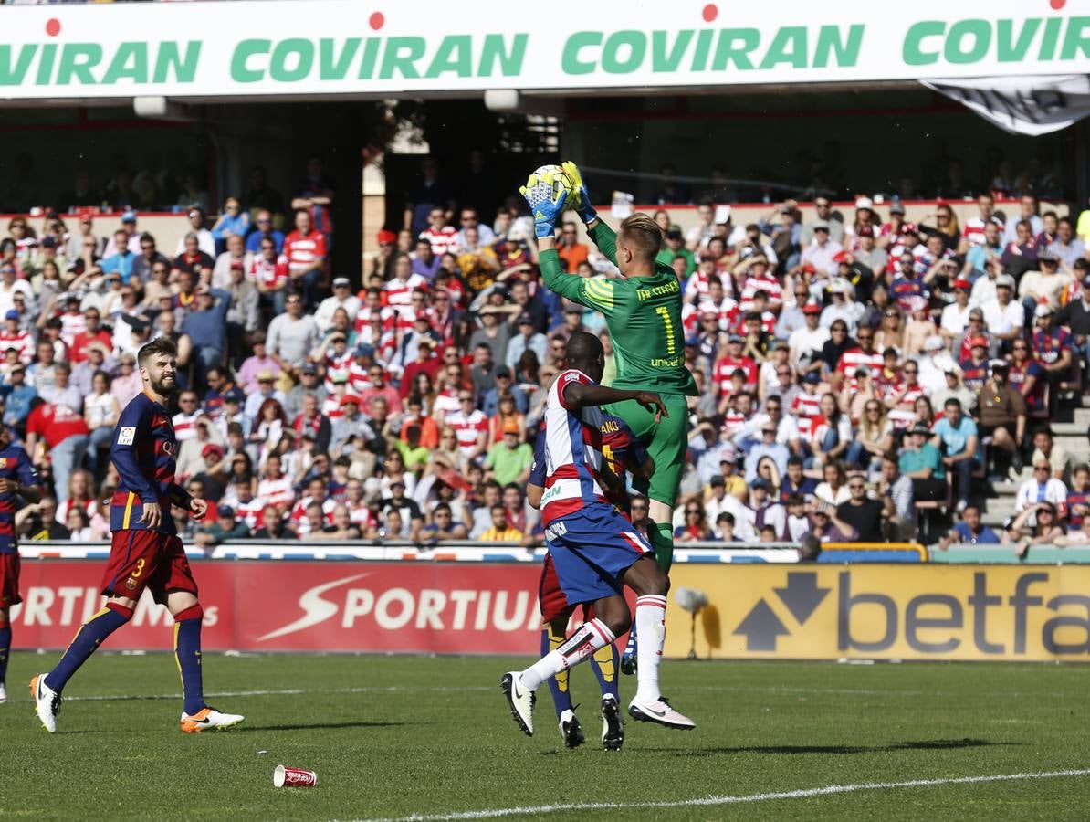 Las mejores jugadas del Granada-Barça