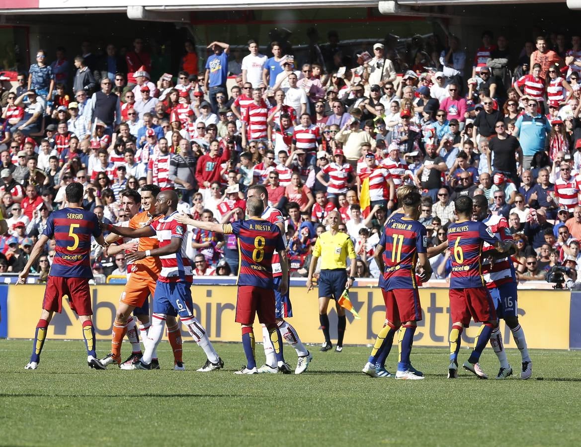 Las mejores jugadas del Granada-Barça