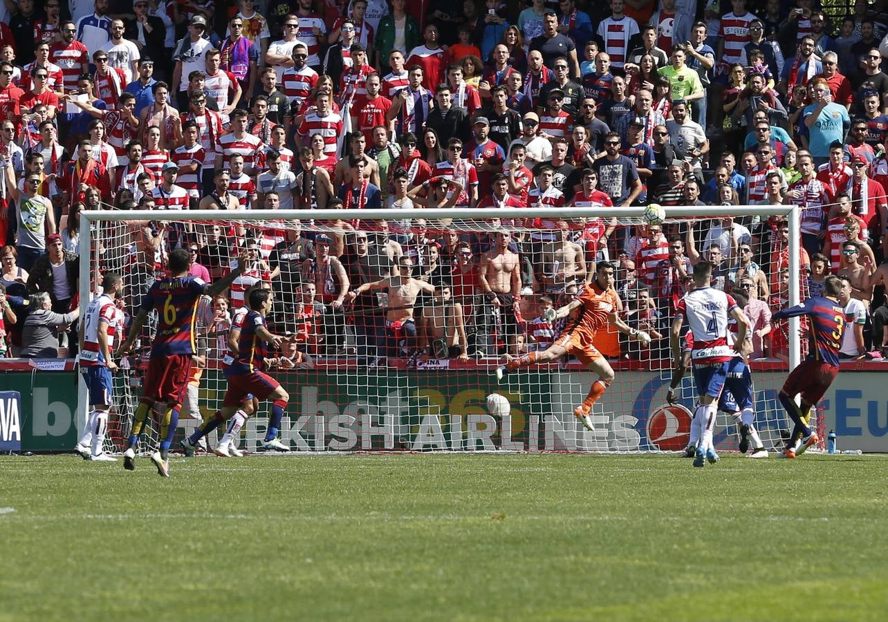 Las mejores jugadas del Granada-Barça