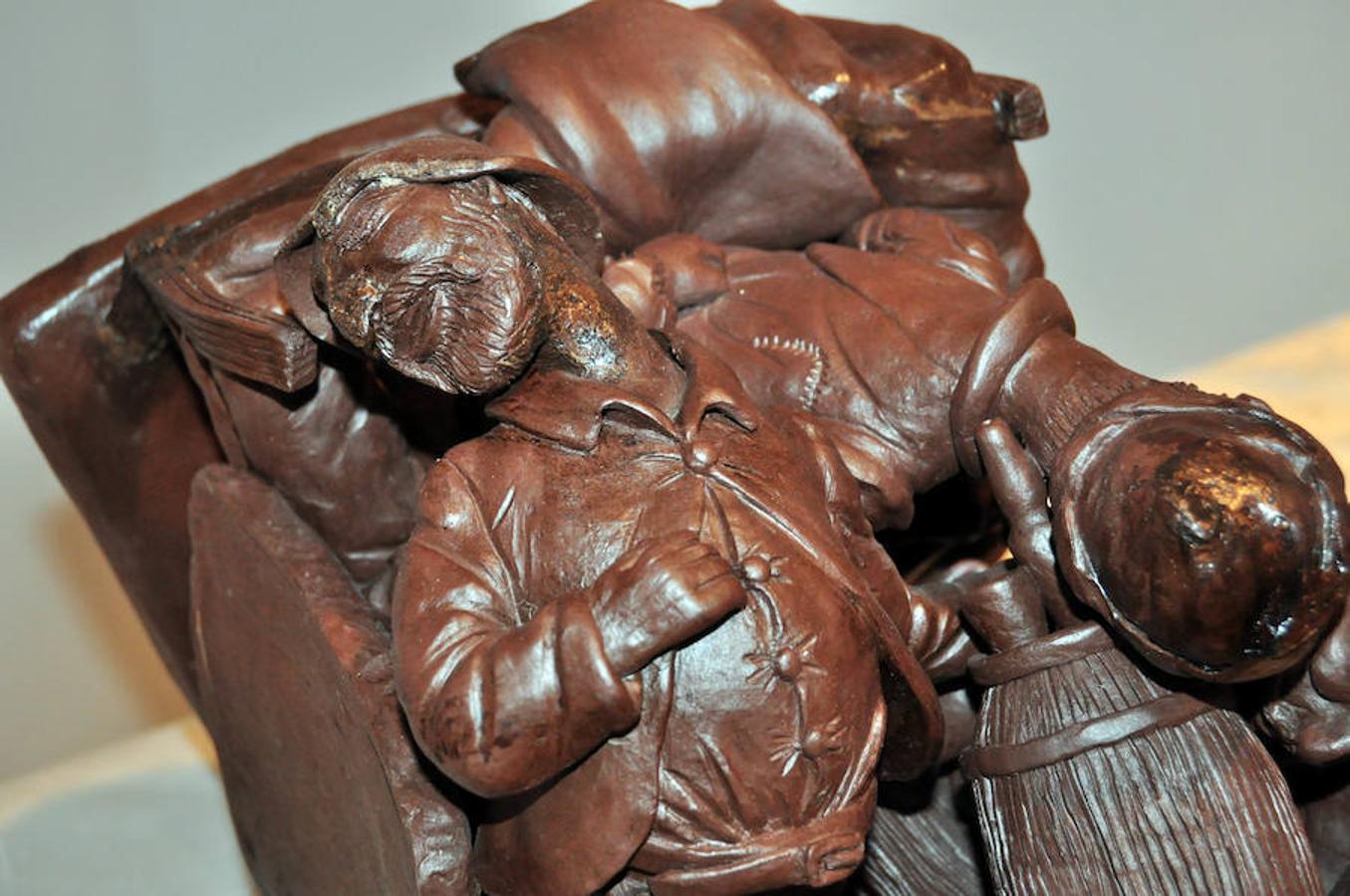 Exposición &#039;Quijotes de barro&#039; en el Pósito de Loja