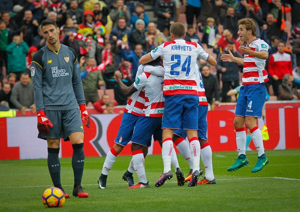 El Granada-Sevilla, en imágenes