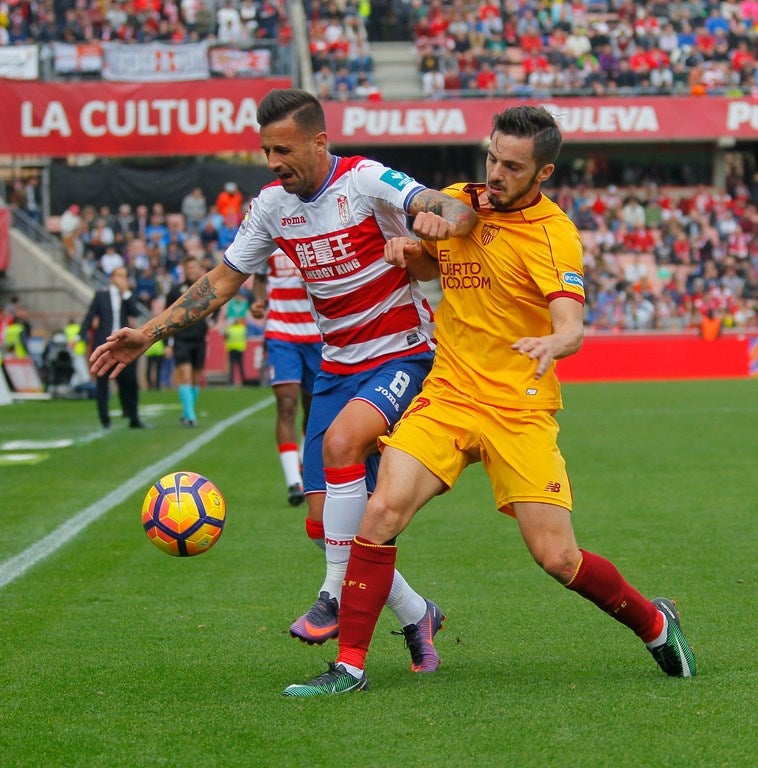 El Granada-Sevilla, en imágenes