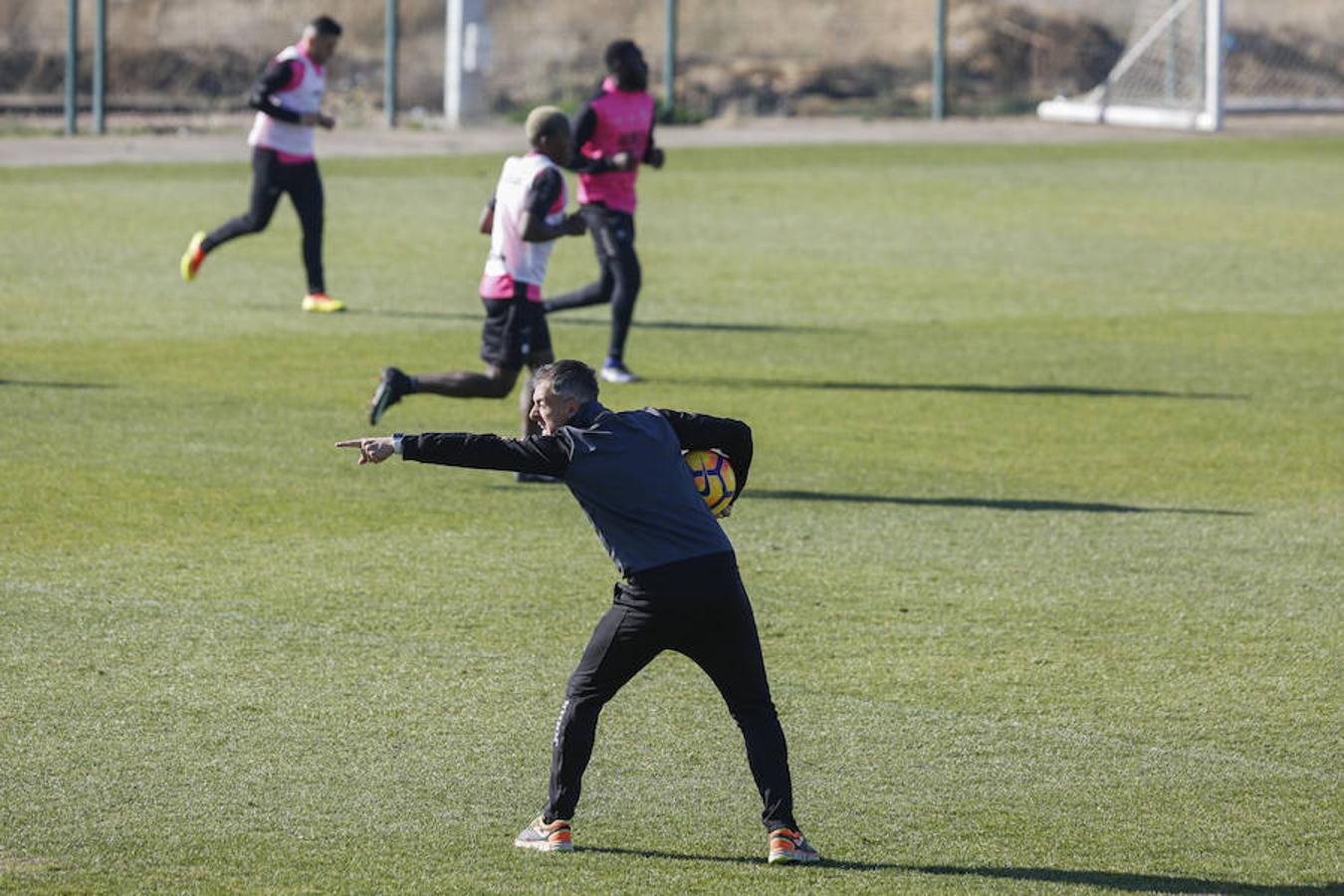 Entrenamiento del Granada CF, martes 13 de diciembre